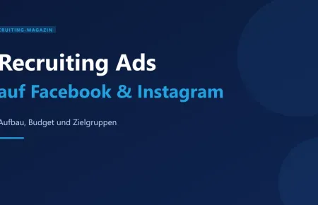 Recruiting Ads auf Facebook und Instagram: Aufbau, Budget und Zielgruppen in SEOcruiting-Farben