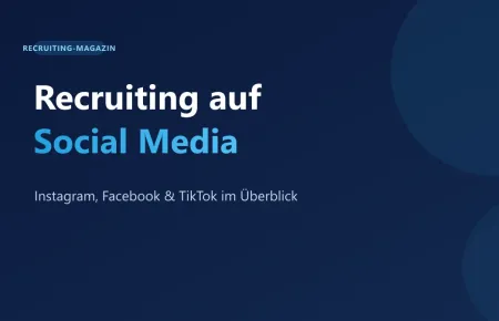 Recruiting über Instagram, Facebook und TikTok in SEOcruiting-Farben